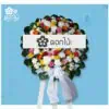 พวงหรีดดอกไม้สด – 1500 (3)