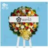 พวงหรีดดอกไม้สด – 1500 (4)