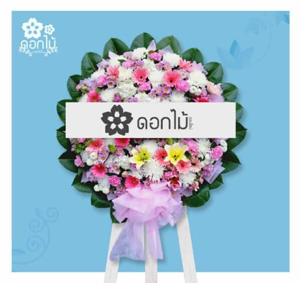 พวงหรีดดอกไม้สด – 2000 (1)