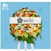 พวงหรีดดอกไม้สด – 3500 (1)