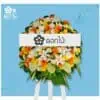 พวงหรีดดอกไม้สด – 3500 (1)