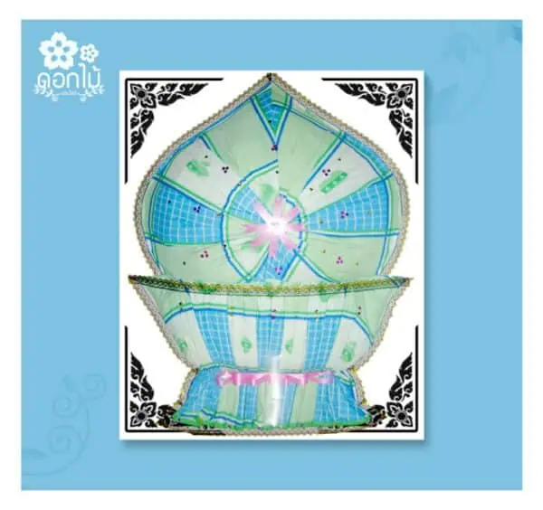 พวงหรีดผ้าสำลี – 1000 (1)