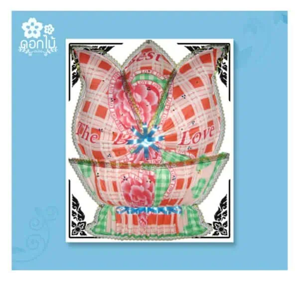 พวงหรีดผ้าสำลี – 1000 (4)