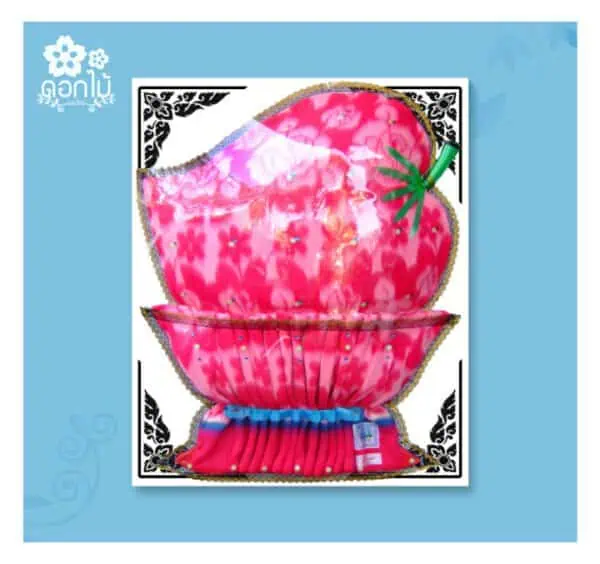 พวงหรีดผ้าโบตั๋น – 2500 (2)