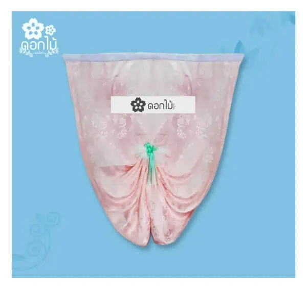 พวงหรีดผ้าเต็กผ้าแพร – 1500 (1)