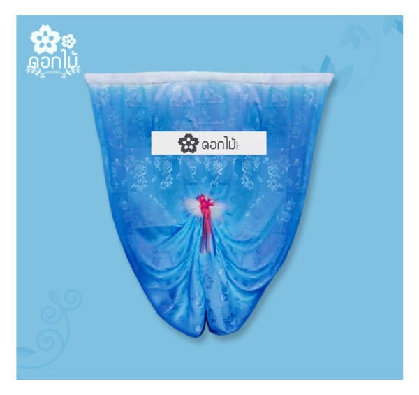 พวงหรีดผ้าเต็กผ้าแพร – 1500 (2)